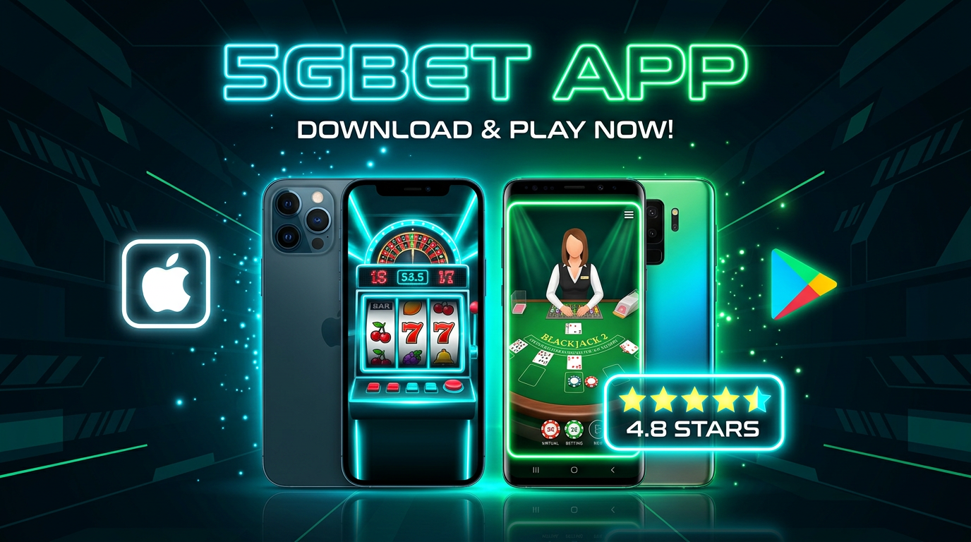 5gbet App Celular iOS Android Interface Premium